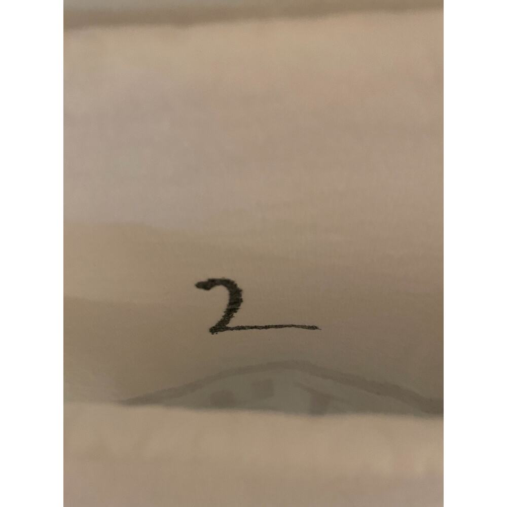 Yeezy Men's Kanye West Gosha Vultures Boxy T-Shirt White - Size 2 - Picture 4 of 4